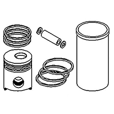 Aftermarket Standard Piston Kit 3802160